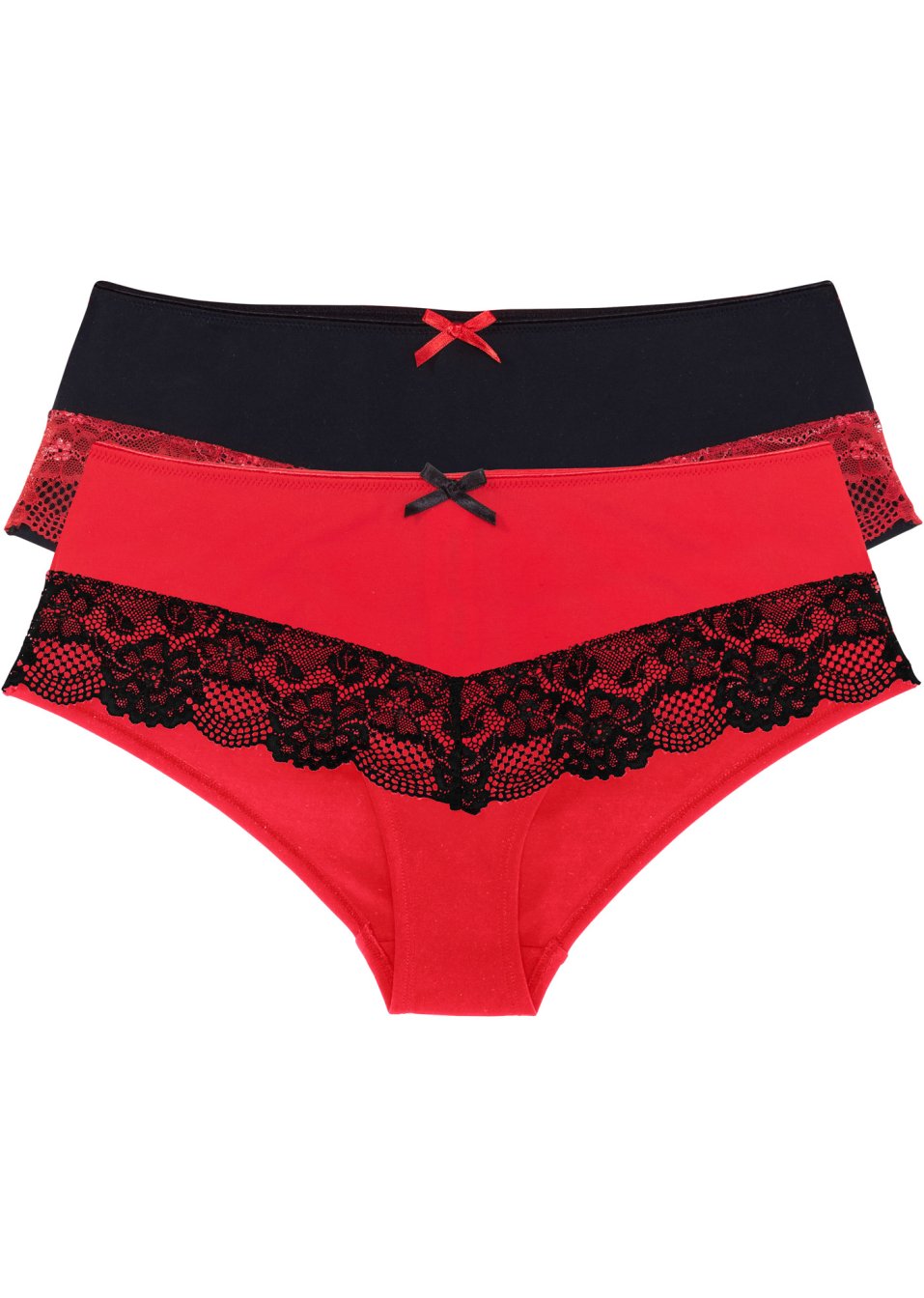 Lot de 2 culottes avec polyamide recyclé