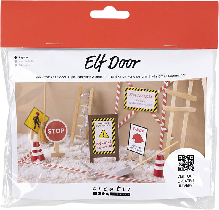 Creativ Company Mini DIY Kit Nissens Dør, Under konstruktion