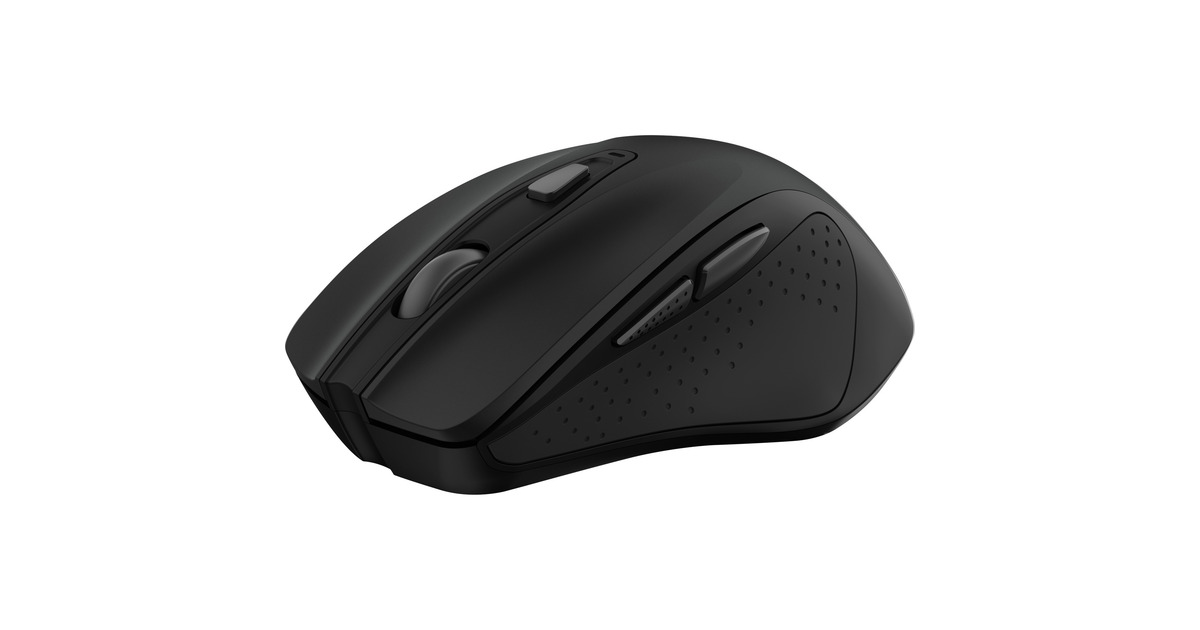 TrustNito Stille draadloze muis  (Zwart, 800 - 2.200 dpi)