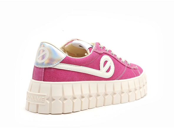 No name basses femme play sneaker rose