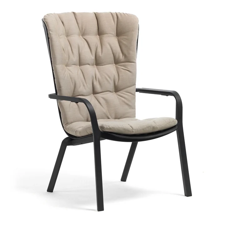 Nardi - Folio verstellbarer Outdoor-Sessel   Poggio Hocker, agave