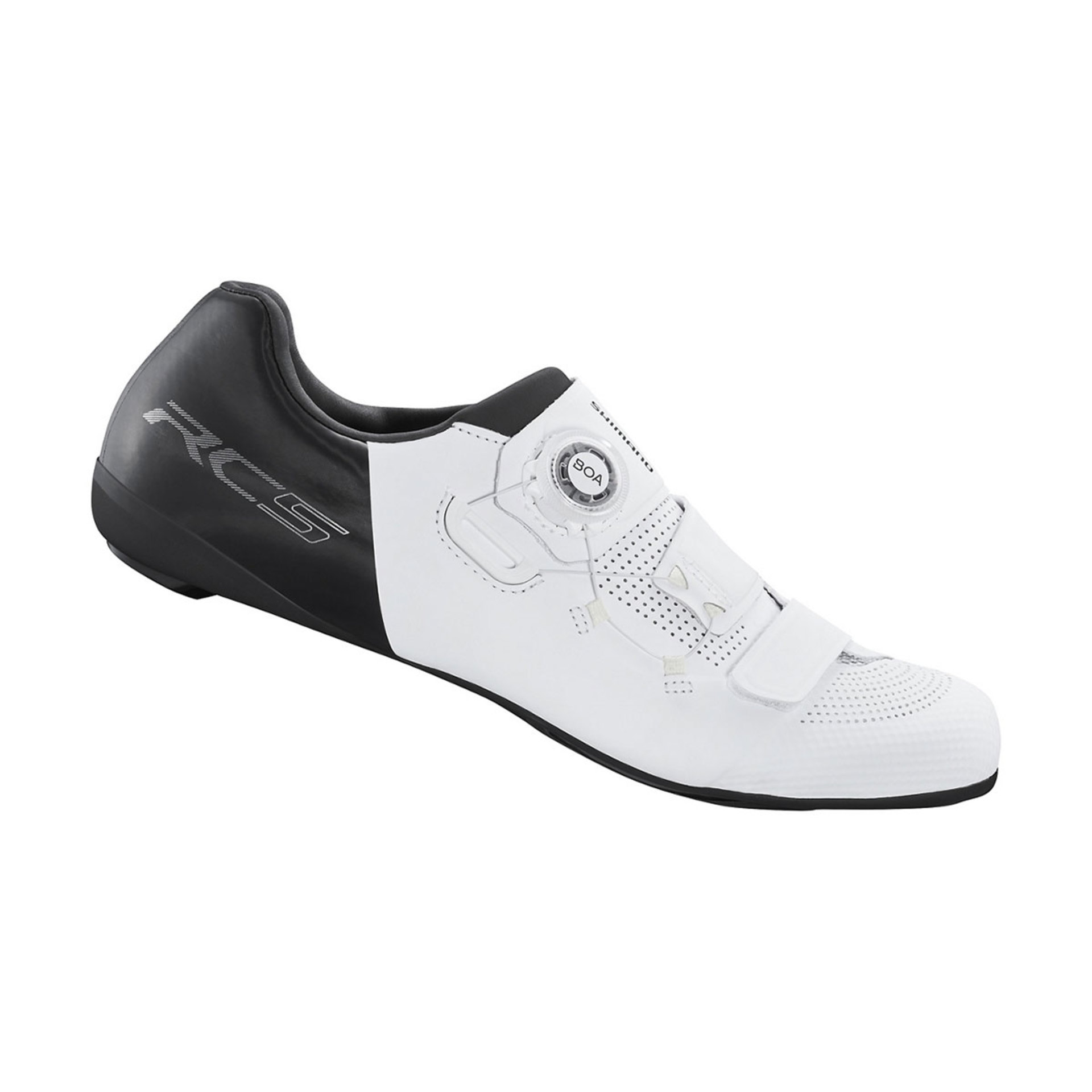 Shimano RC502 Breed Wielrenschoenen Wit Heren