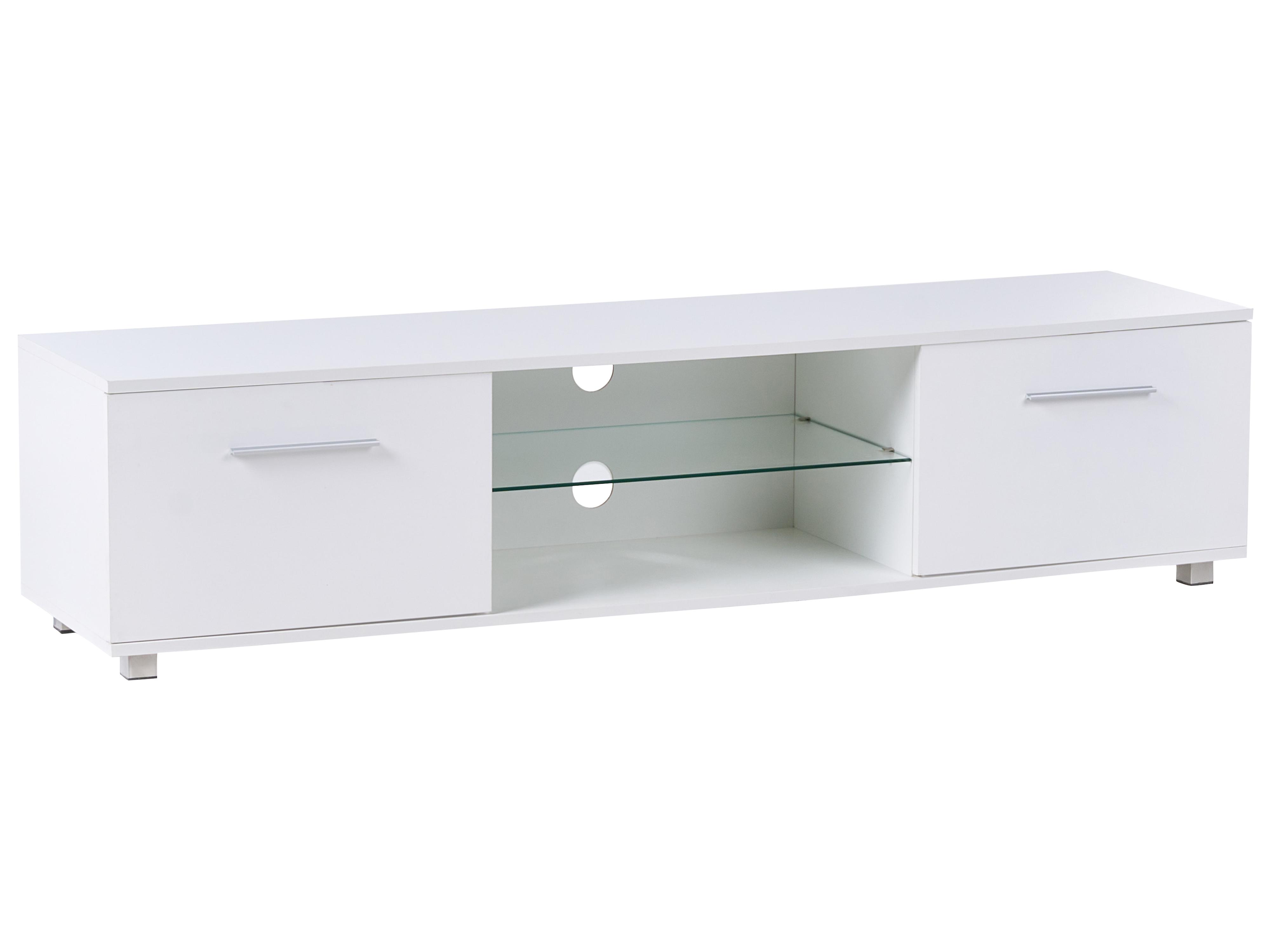 TV-meubel met LED BANFF Wit