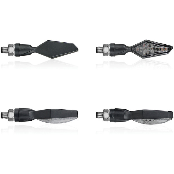 Chaft - Clignotants LED Draft Noir / Fumé