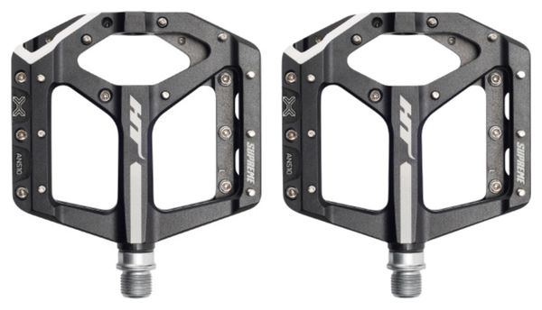 Paire de Pédales Plates HT Components Supreme ANS10 Noir