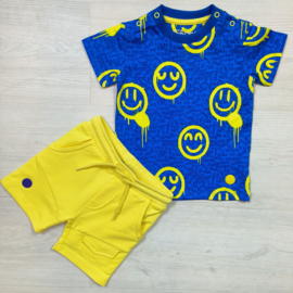 Colored sweatshort - Lemon
