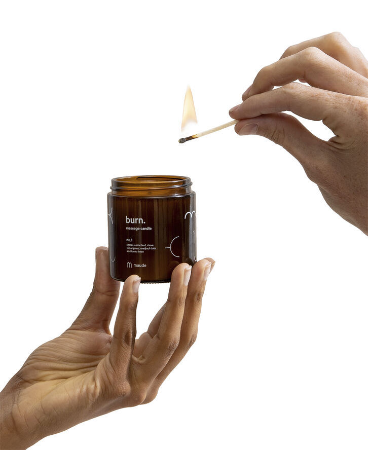 MAUDE Burn Massagelys no. 1