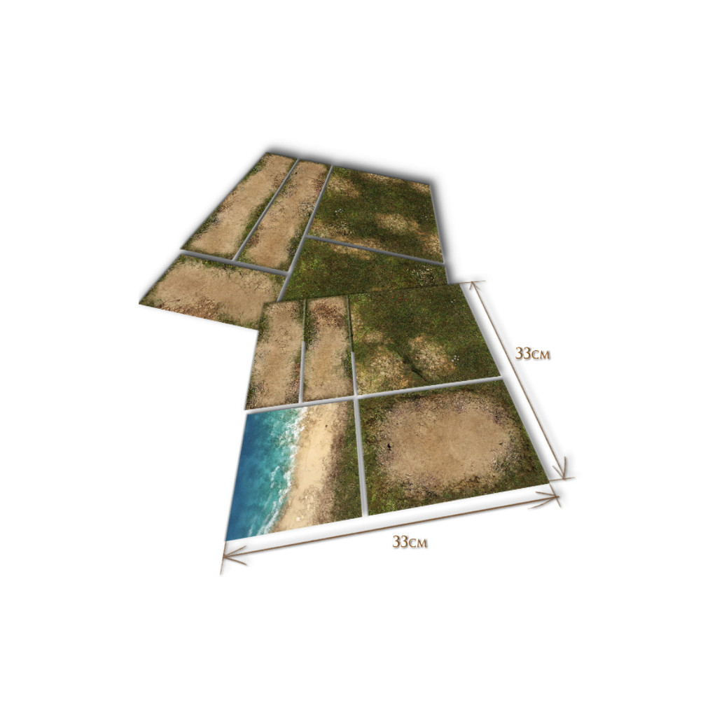 Tuiles Modulaires JDR Poland Games - Forêt