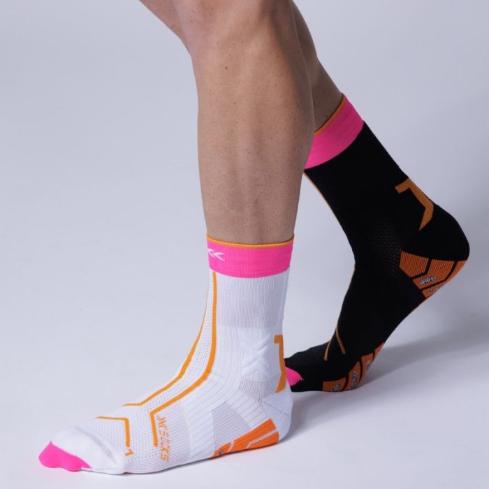 X-Bionic Unisex Strømper X-Socks Trailrun Terraskin Expert Crew Hvid