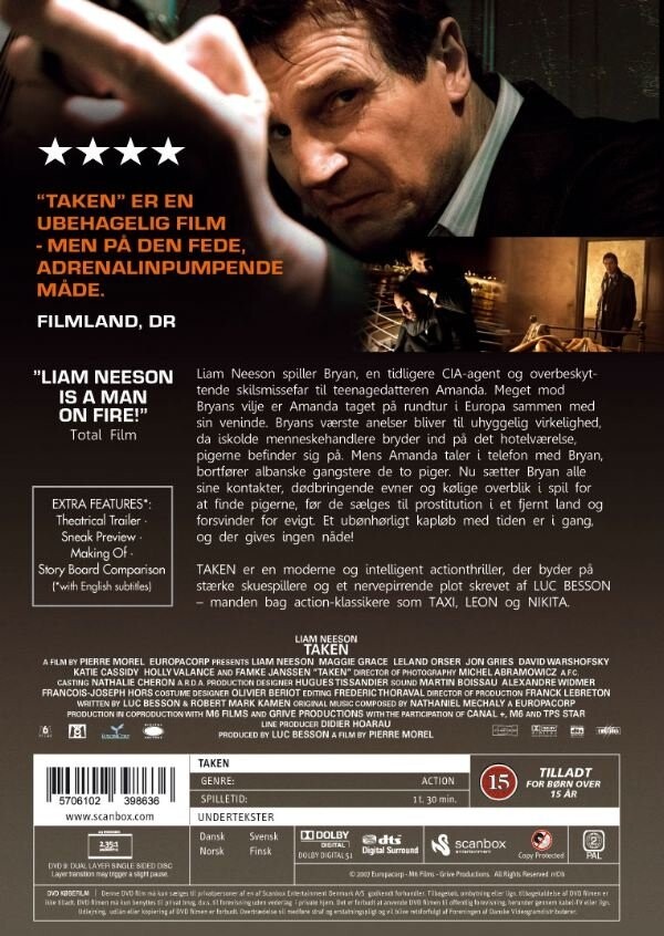 Taken 1 - Liam Neeson - 2008 - DVD