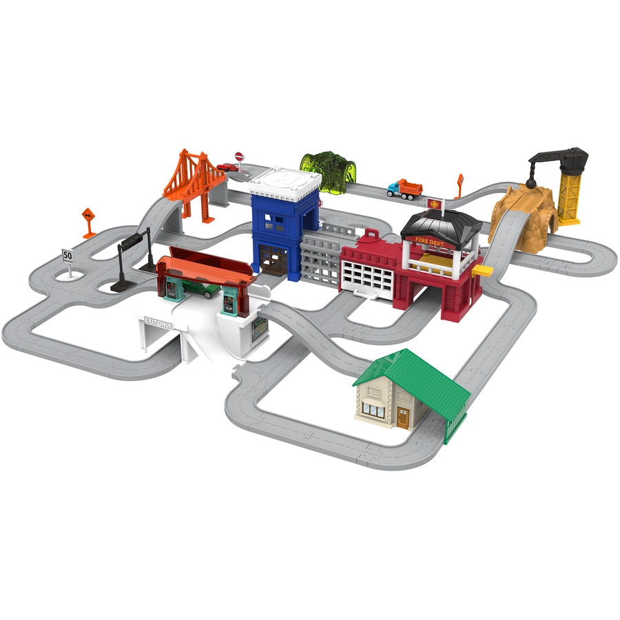 Driven Spielset Build-A-City Mehrfarbig