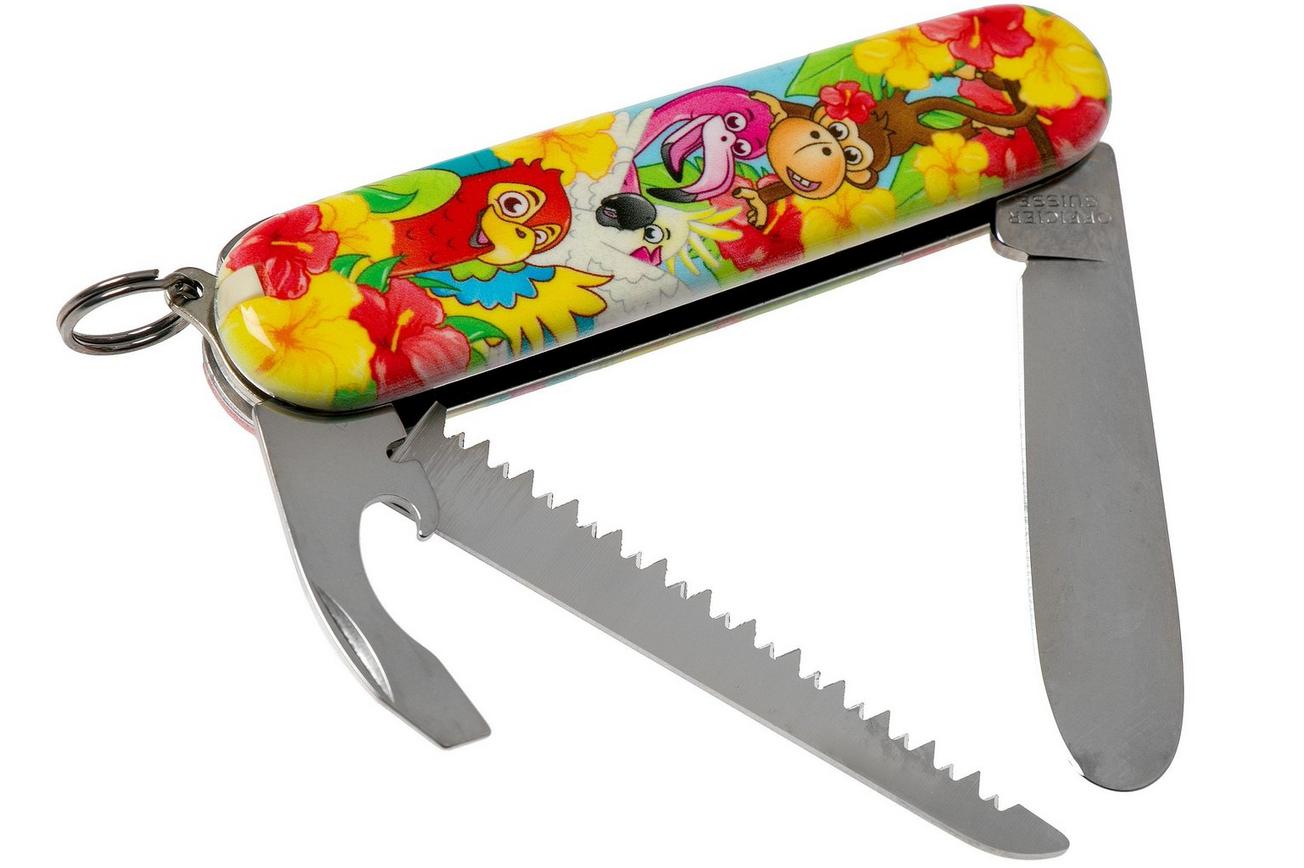 Victorinox My First Victorinox, Papegaai editie 0.2373.E3 kinderzakmes