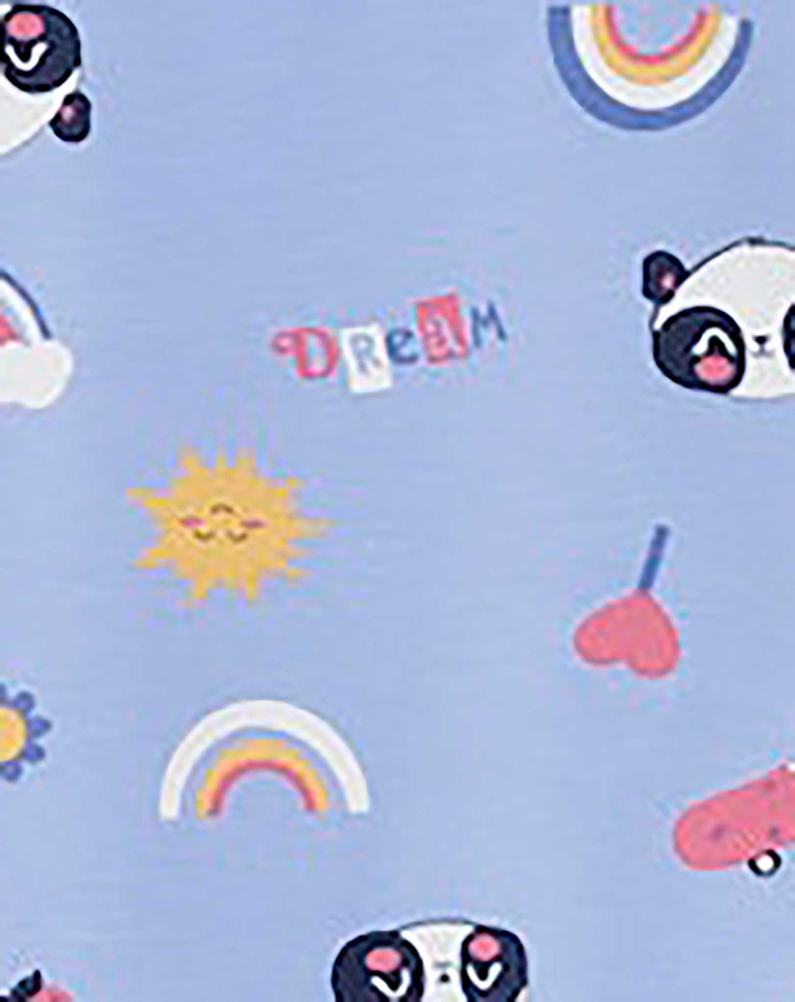 Leggings NMFVIVIAN PANDA DREAM AOP in easter egg