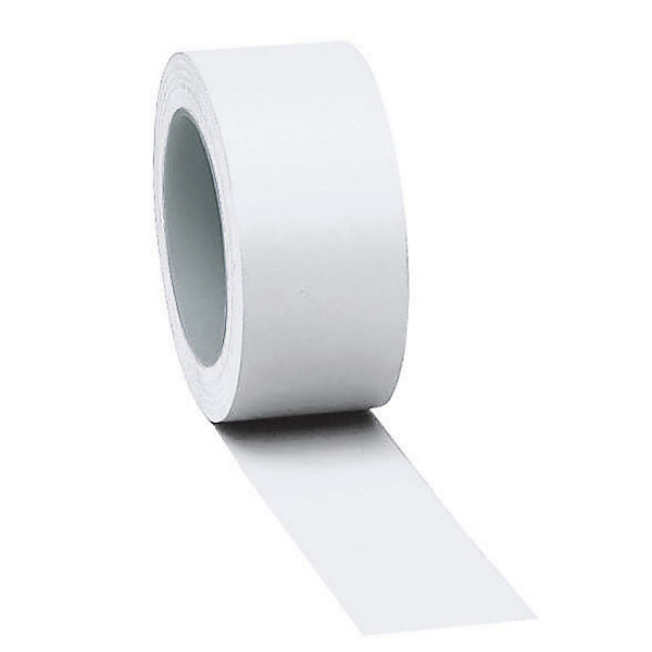 Bande adhésive de marquage des sols haute résistance uni blanc