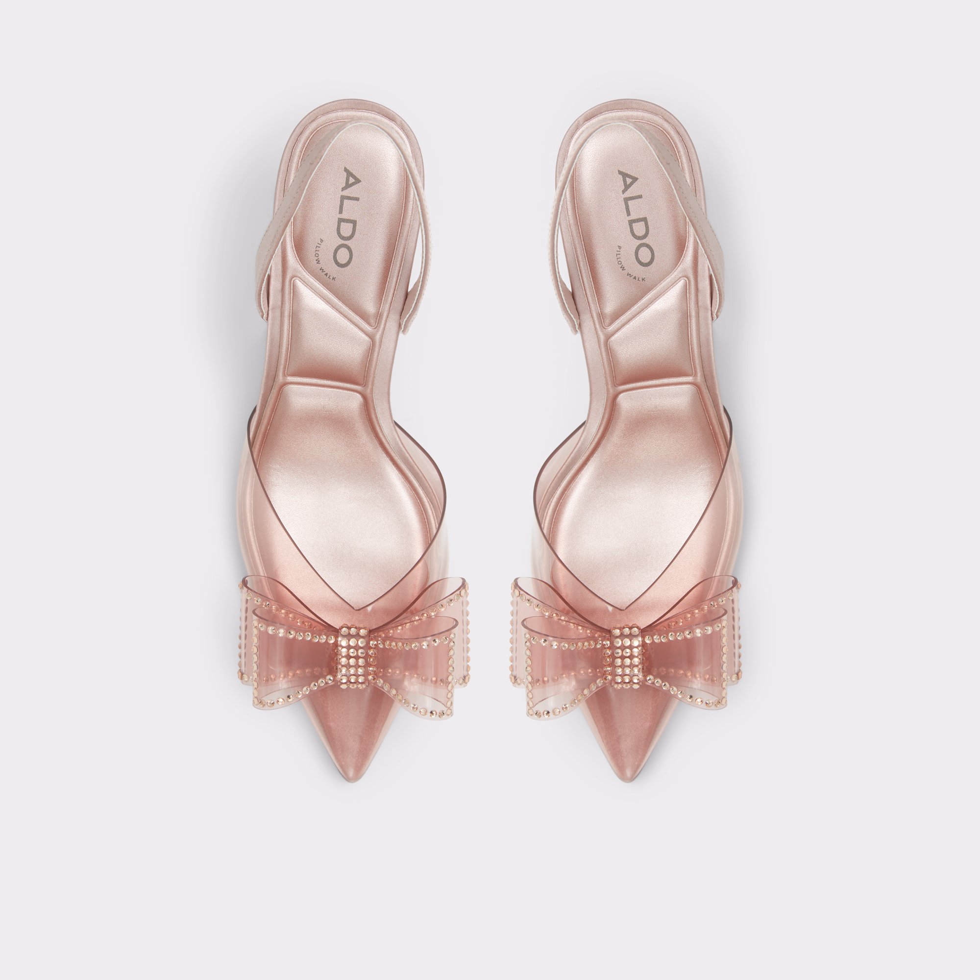 Berendra Pink Synthetic Mixed Material Women Heels