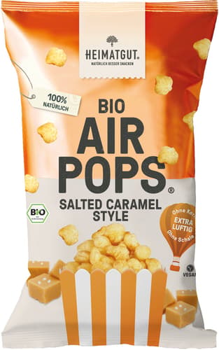 Heimatgut BIO AirPops Salted Caramel Style