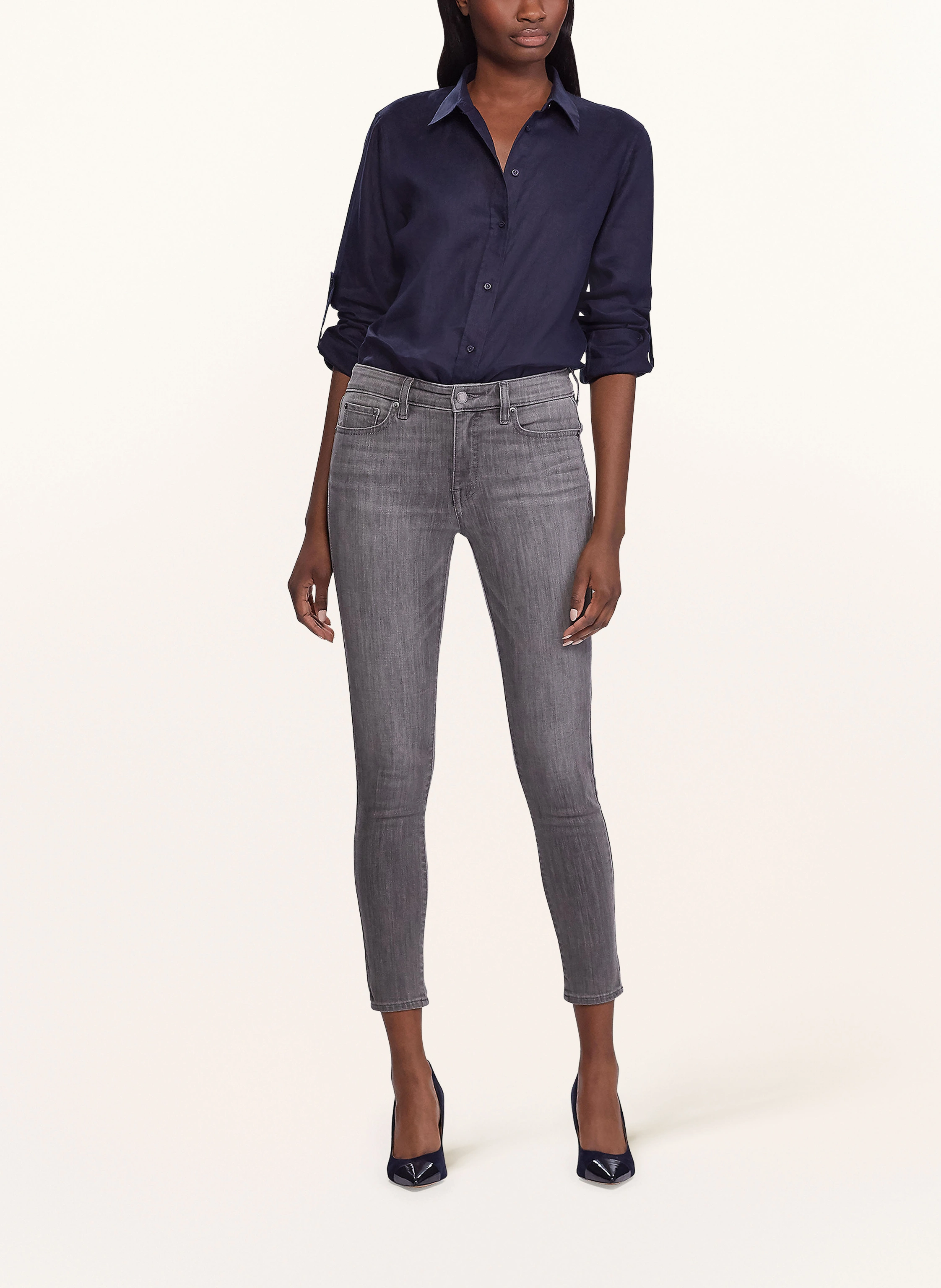 LAUREN RALPH LAUREN Hemdbluse aus Leinen