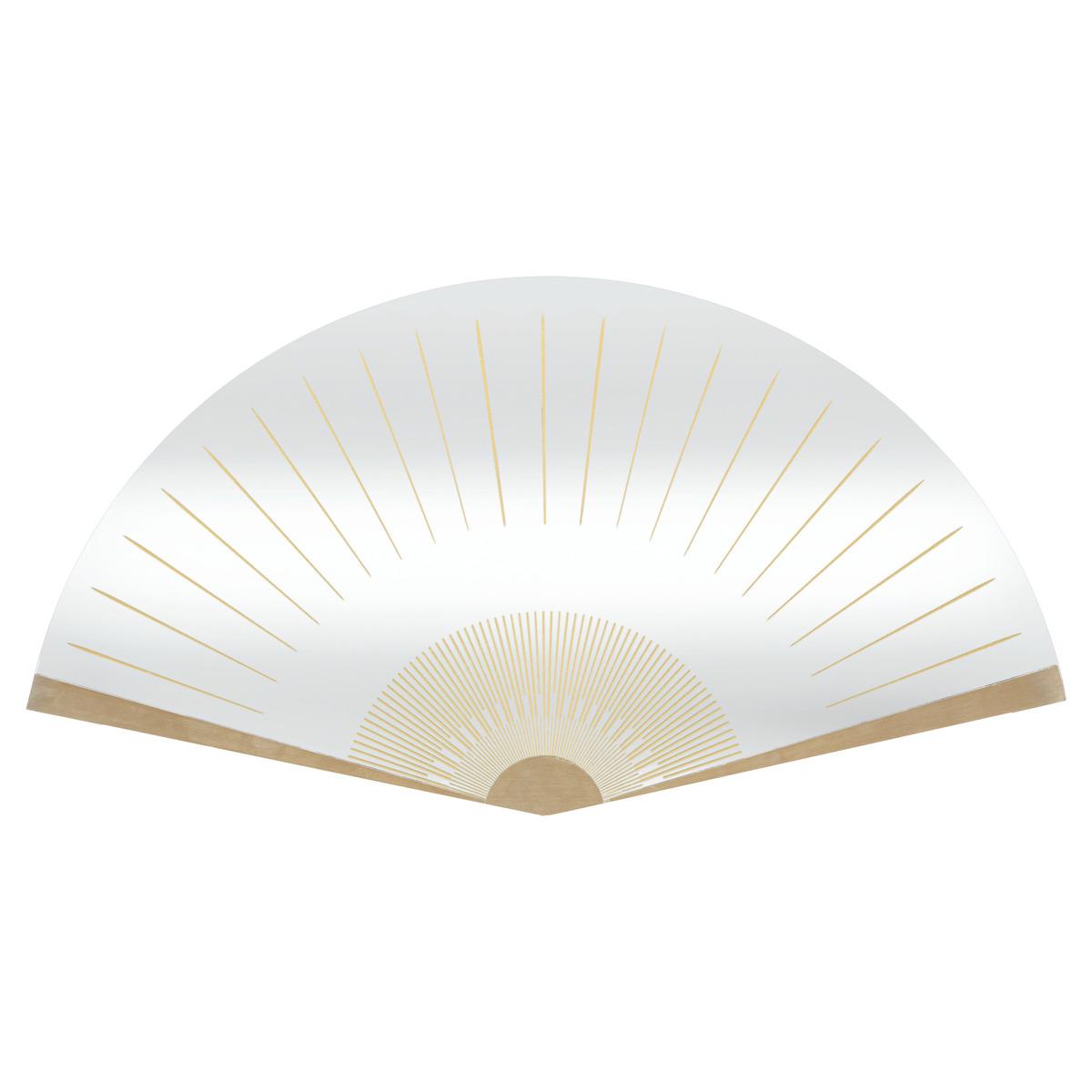 DECO MURALE METAL MIROIR JIL D.45X24CM