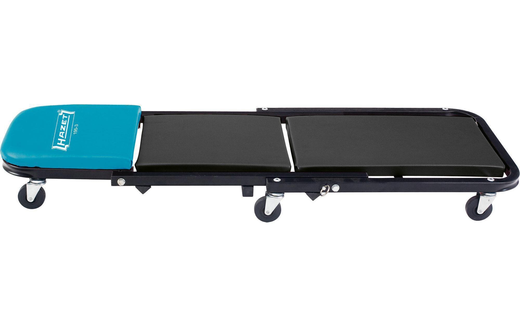 Liegepritsche 150 kg, klappbar<br>Roll-Liege und -Sitz in „Einem“