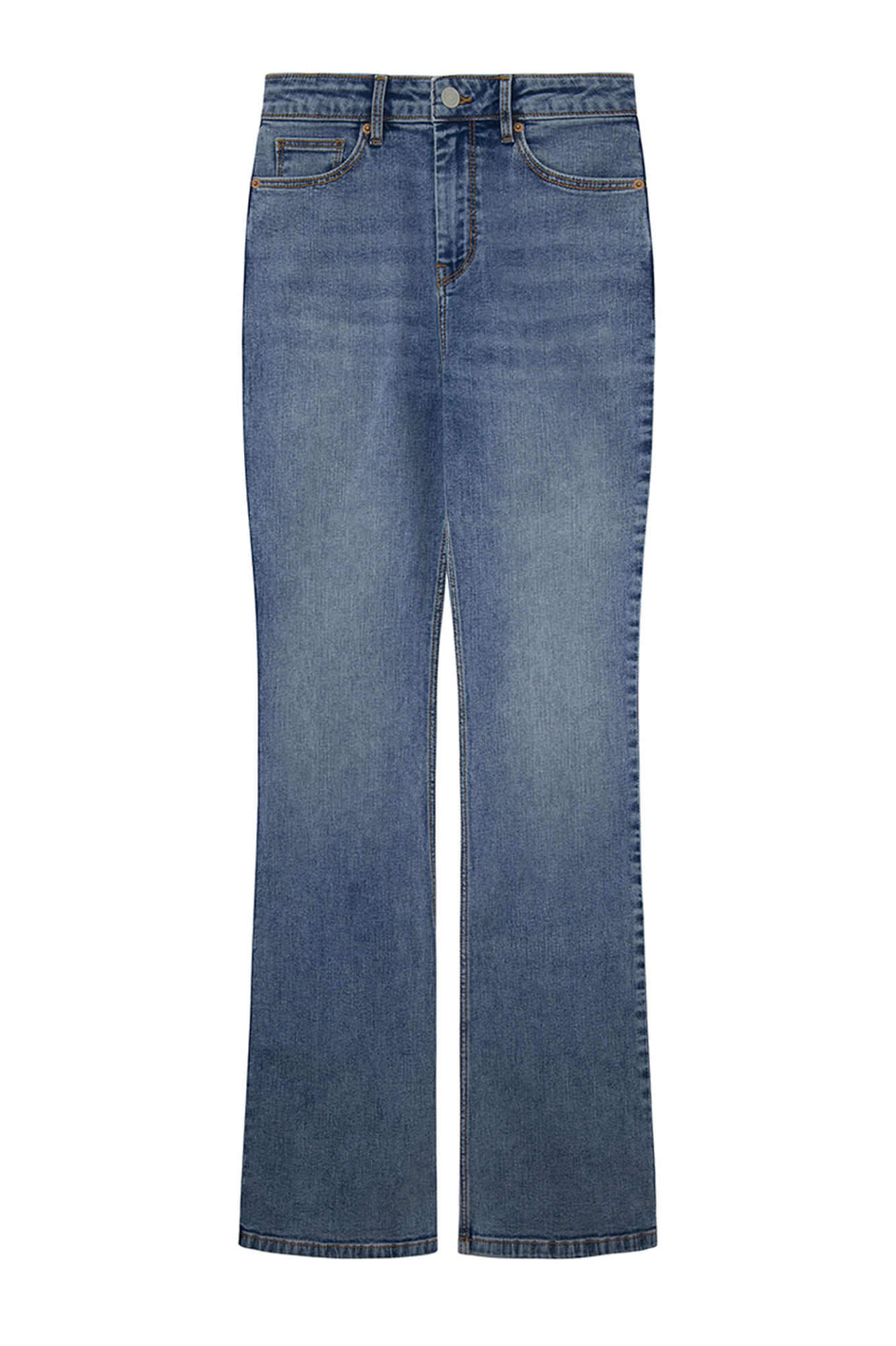 Calça jeans com lavagem sustentável e corte bota™