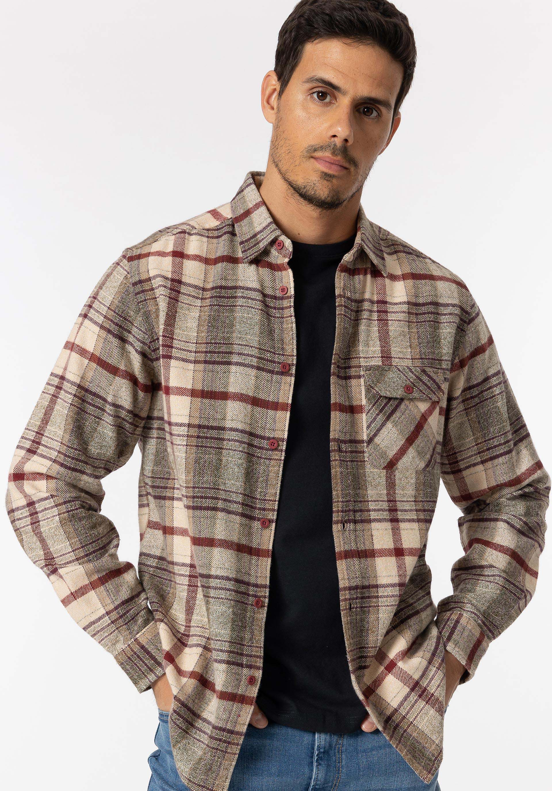 Camisa Regular Fit Flanela Xadrez