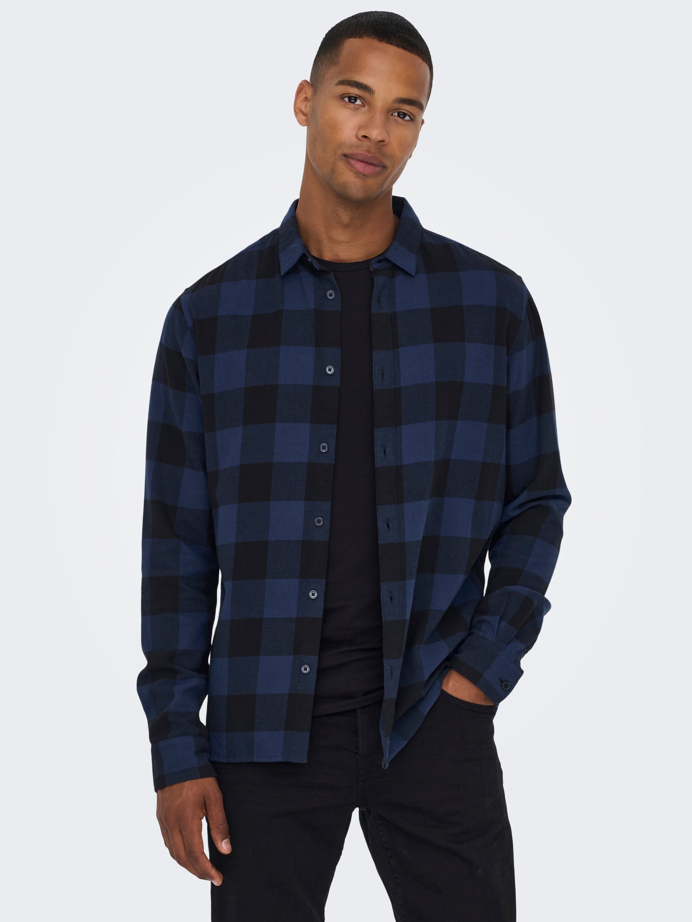 ONSGUDMUND Hemd Dress Blues