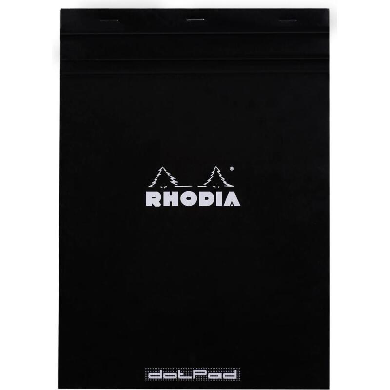 Bloc agrafé dotPad N°18 A4 80 feuilles DOT 80 g. - Noir