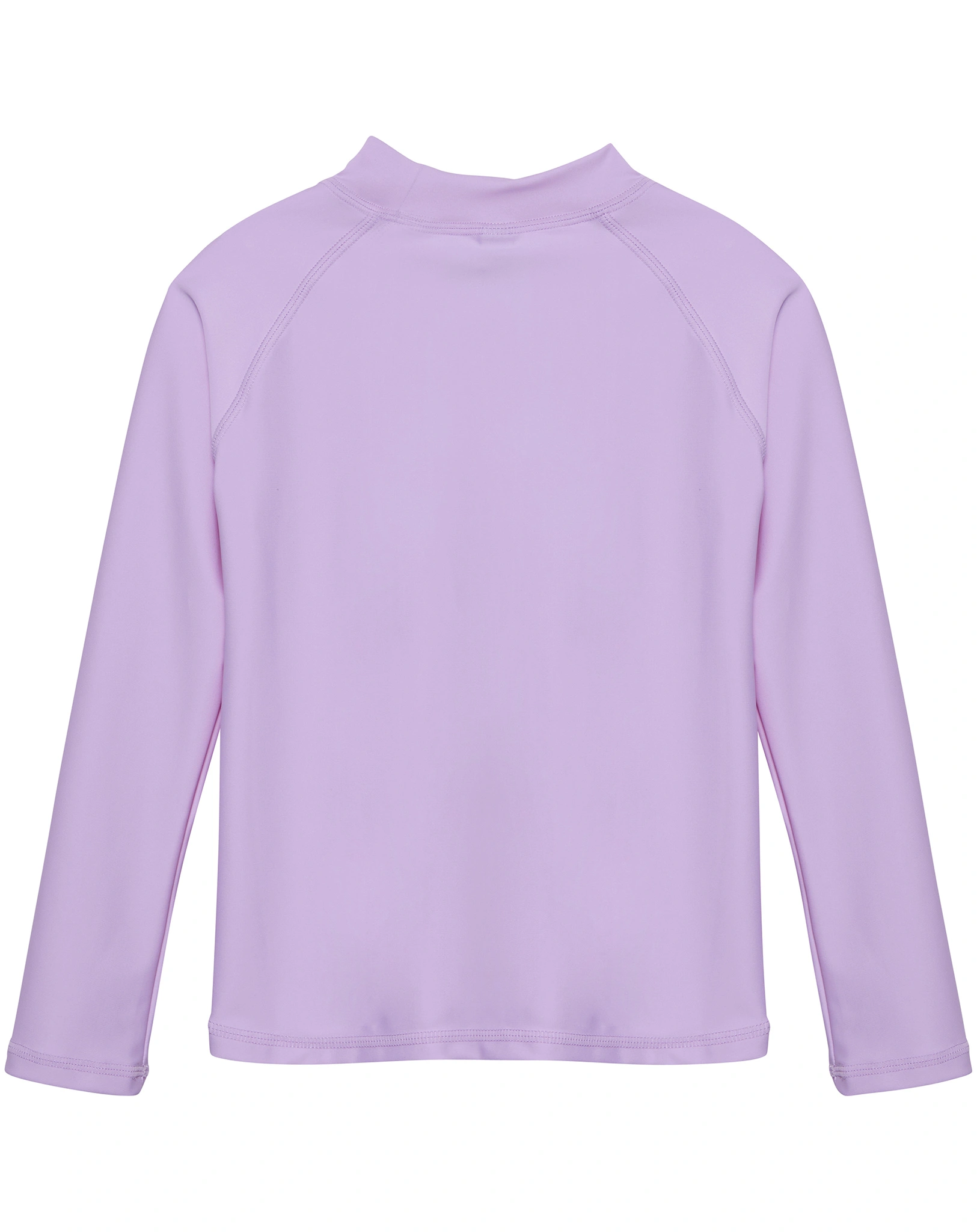 Langarm-Badeshirt SOLID in lavender mist