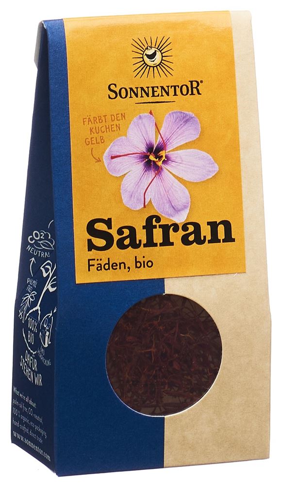 SONNENTOR Safranfäden<br>0.5 g, BIO