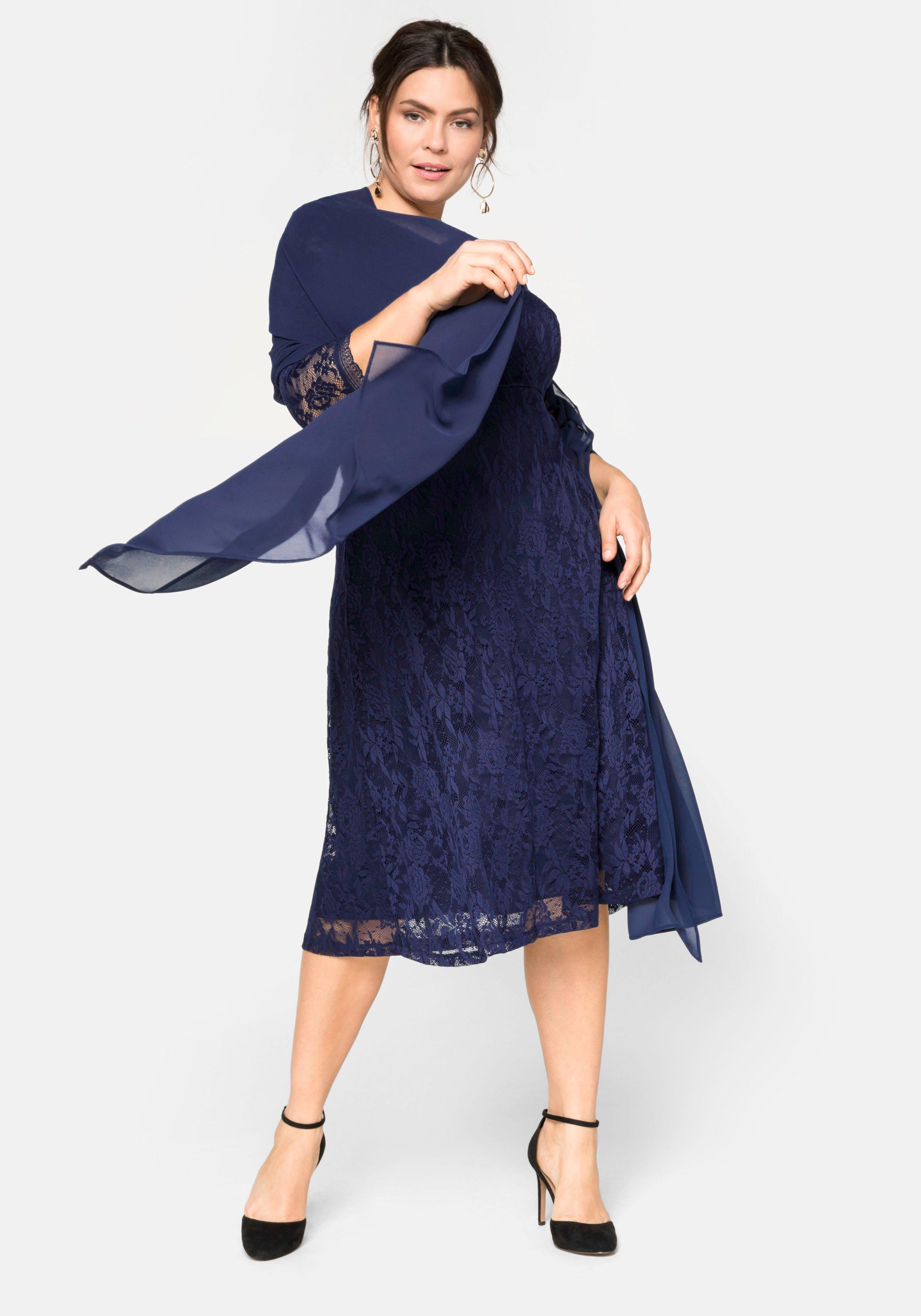 Stola aus fließendem Chiffon