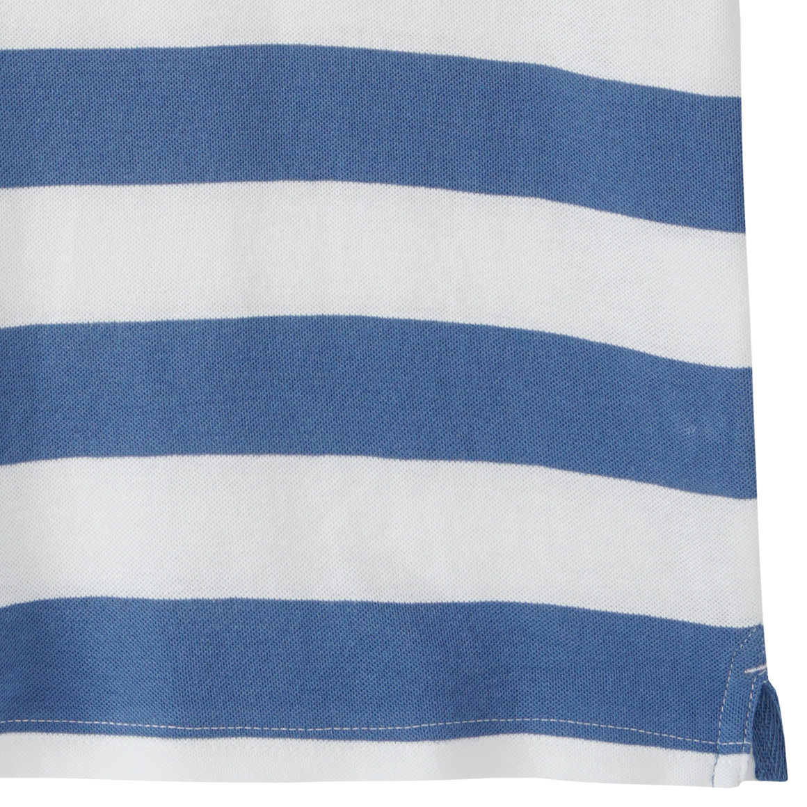 Yigga Jungen Poloshirt mit Streifen blau / weiss
