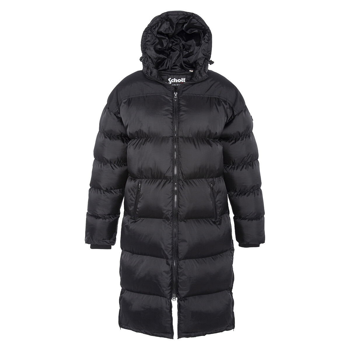 SCHOTT<br>Jaqueta comprida de plumas com capuz 2190 Max