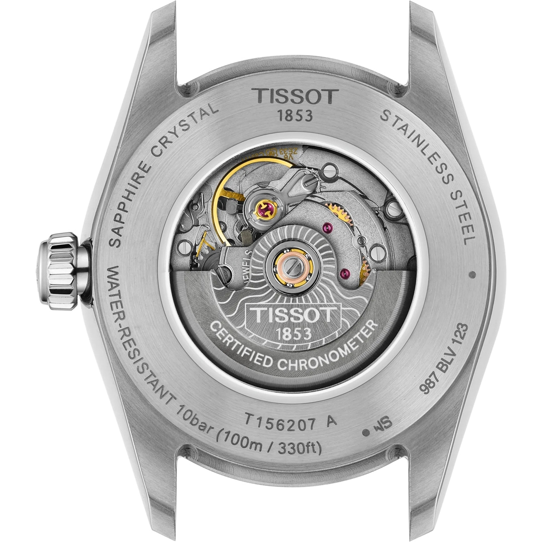 Tissot Ballade Powermatic 48 COSC 30mm Silbrig