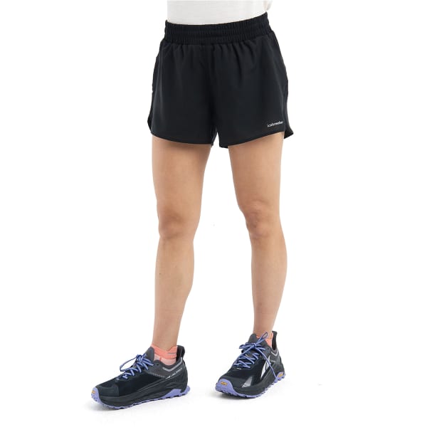 Short running ICEBREAKER W MERINO 125 ZONEKNIT SPEED 3 SHORTS BLACK