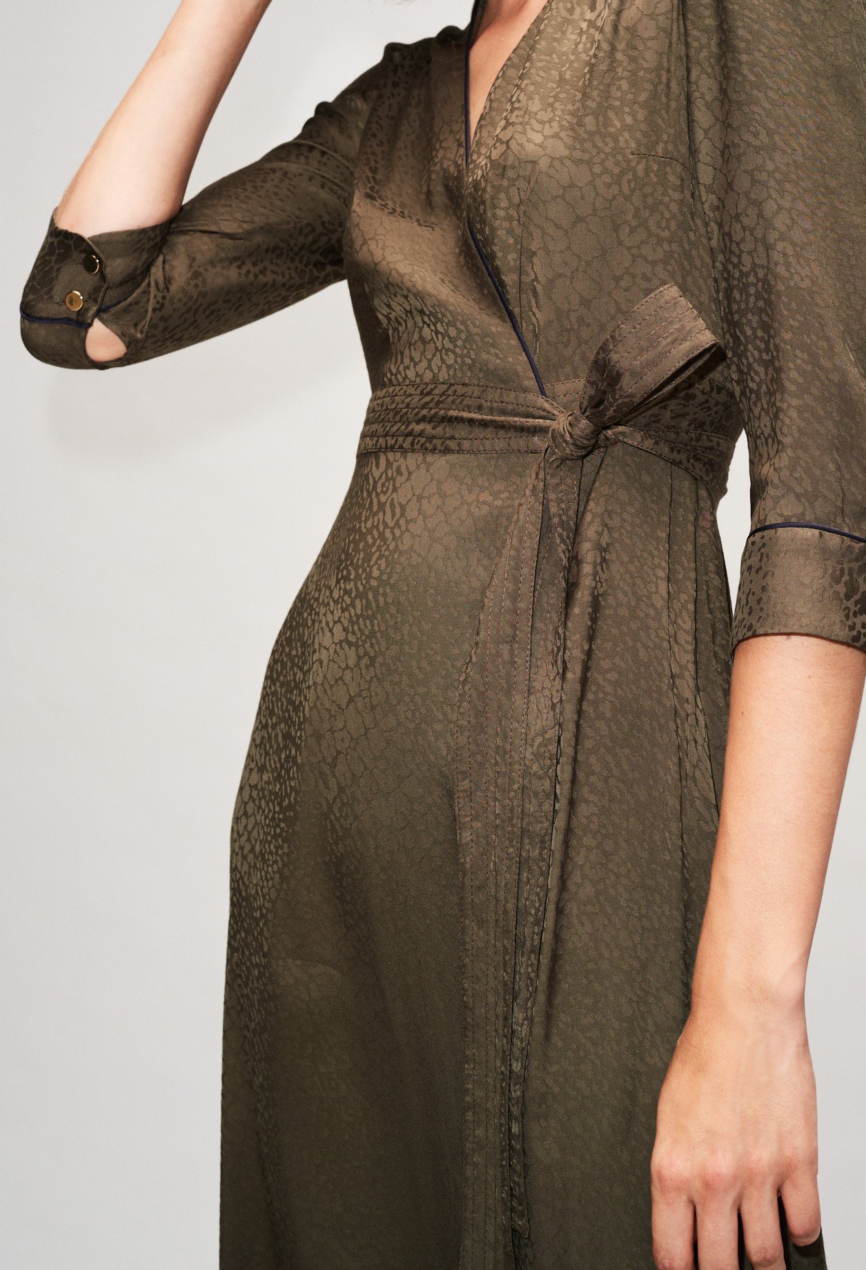 Robe longue cache c&oelig;ur esprit kimono