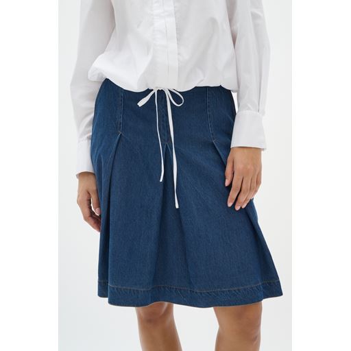 InWear MableIW Nederdel, Dark Blue Denim, 44