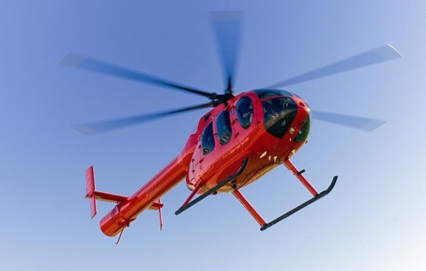 Hubschrauber-Rundflug über Dortmund als Erlebnisgeschenkidee