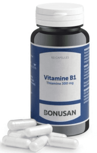 Bonusan Vitamine B1 Thiamine60 capsules