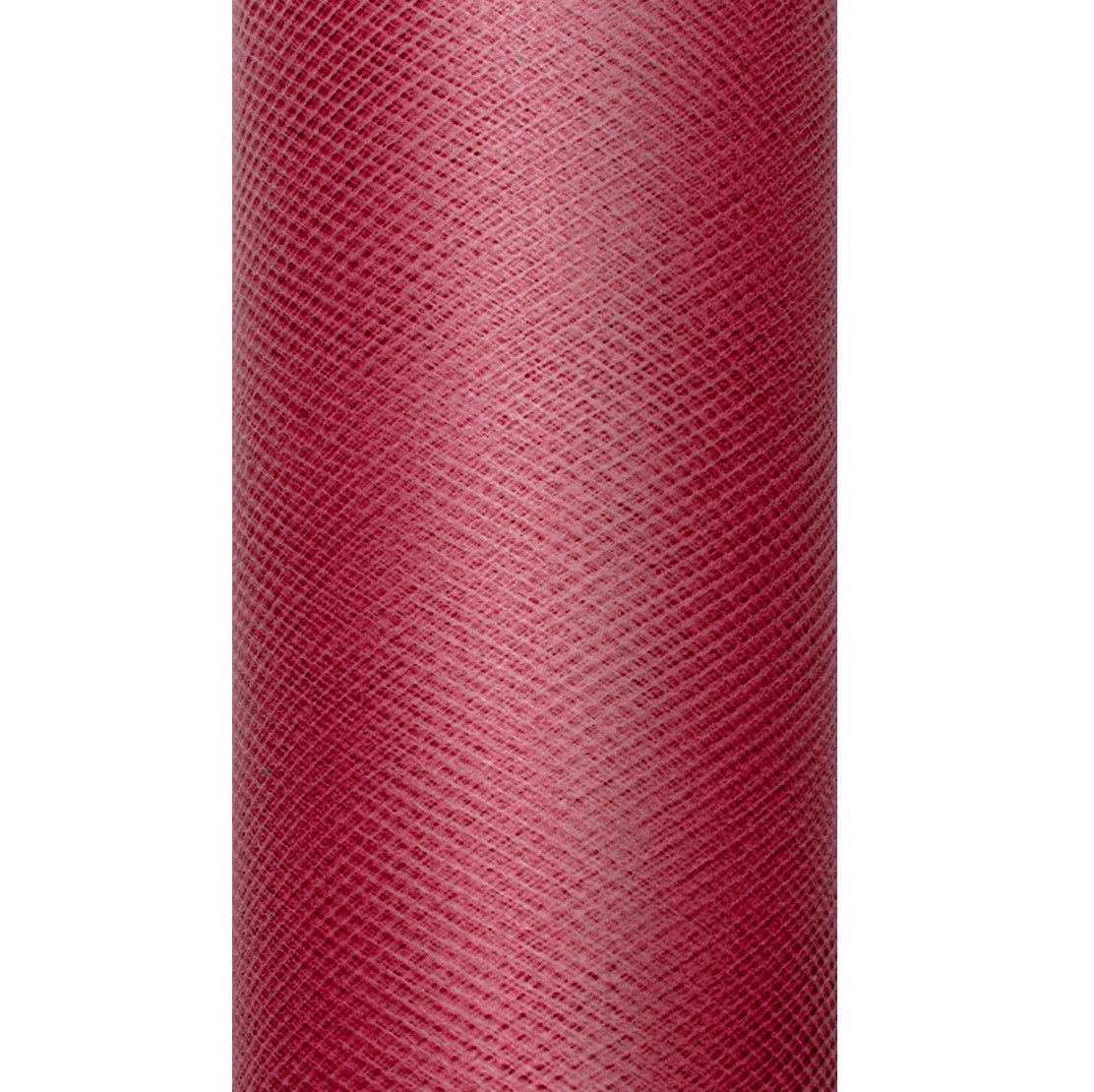 Bordeaux Rode Tule Rol 30cm 9m