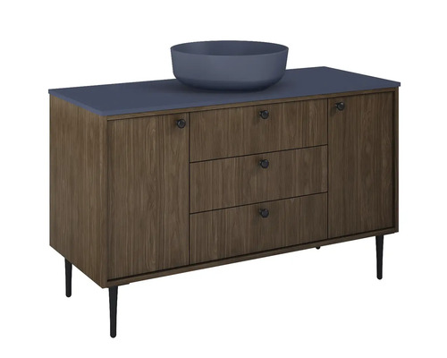 Jungborn wastafelmeubel PRIMUS BxHxD 1200 x 720 x 456 mm Frontkleur notenhout