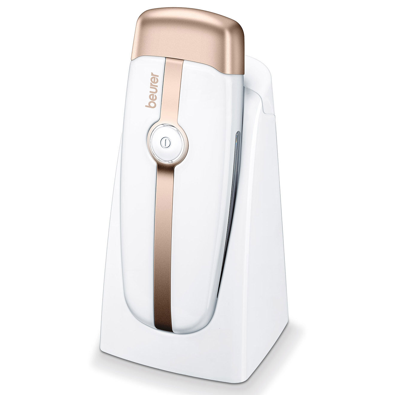 Beurer Épilateur à la cire chaude & 2 cartouches de cire HL 40 blanc/cuivré