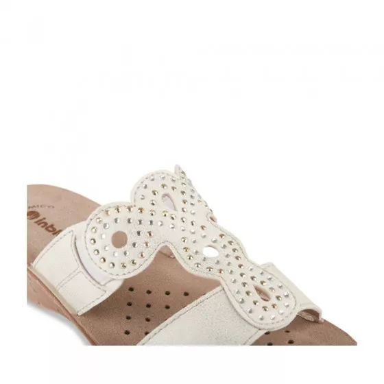 Mules BLANC INBLU