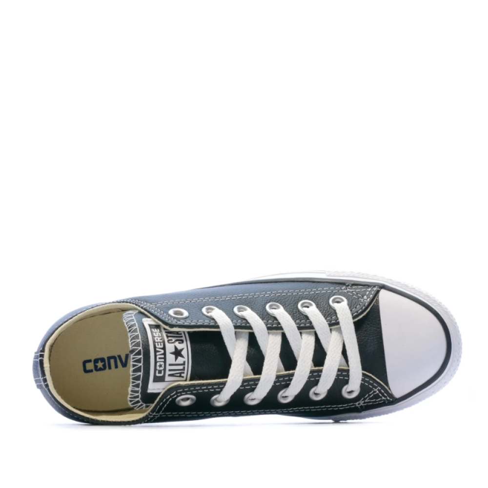 Converse Baskets Cuir Noires Homme Converse All Star
