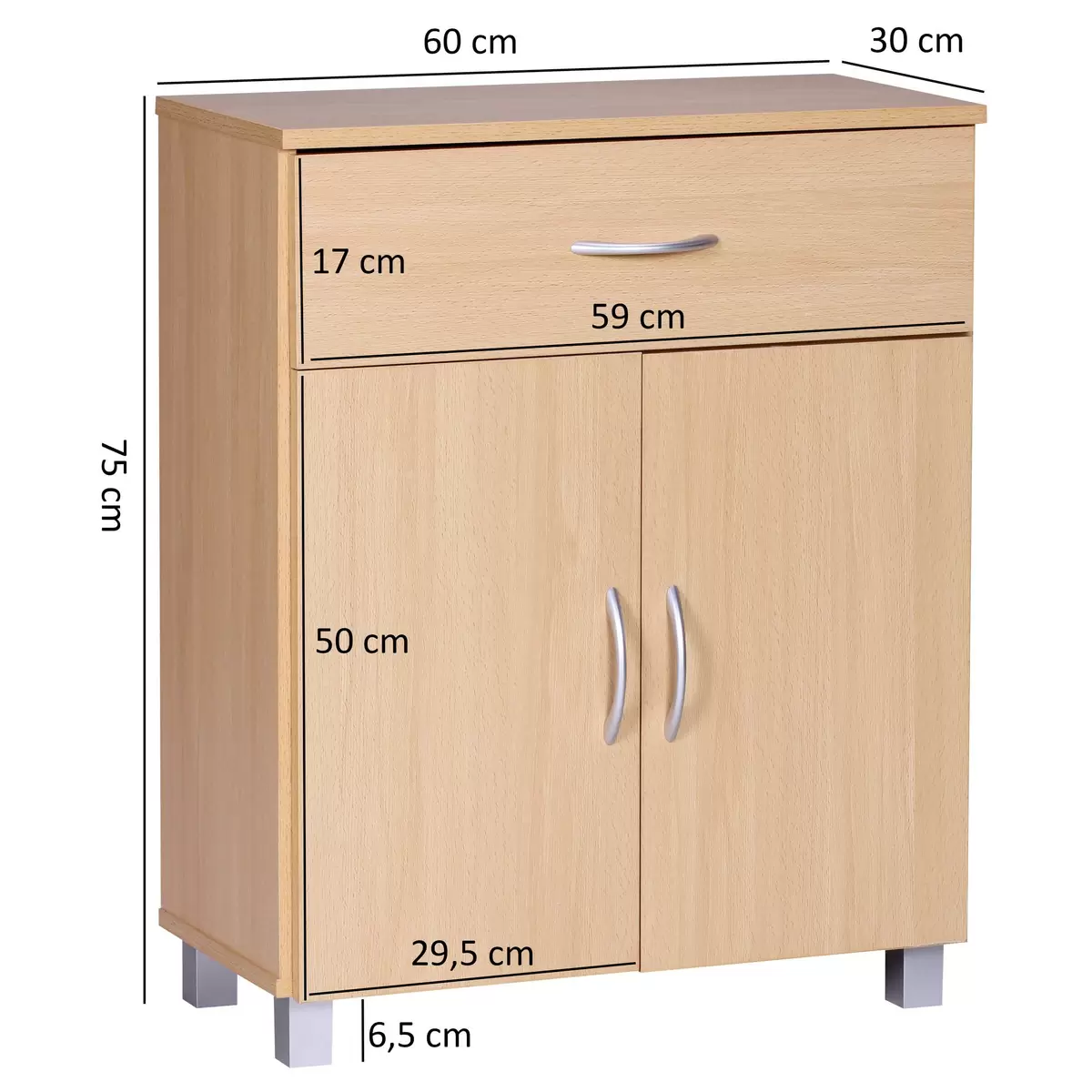 Sideboard Badajoz Braun