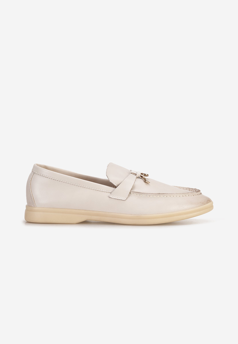 Mocassins femme beige Anette