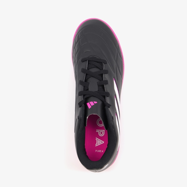 Adidas Copa Pure 4 heren zaalschoenen zwart/roze