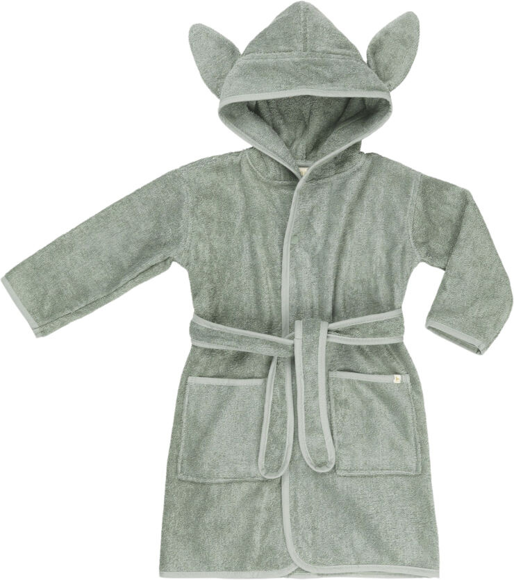 Fabelab Bathrobe - Junior - Bunny - Eucalyptus Eucalyptus