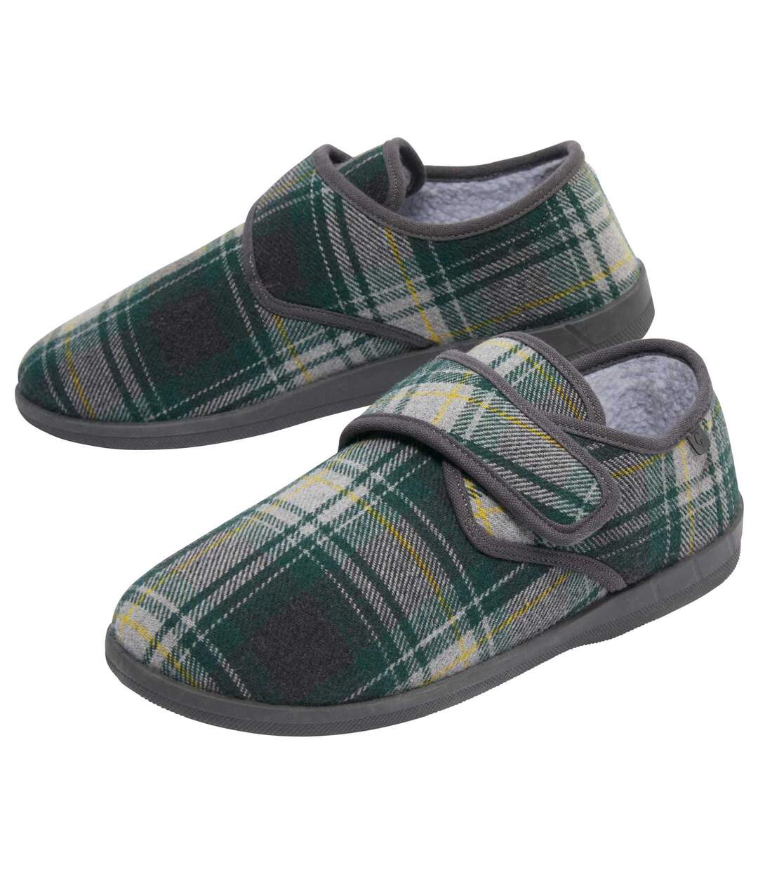 Chaussons Scratchés Doublés Sherpa