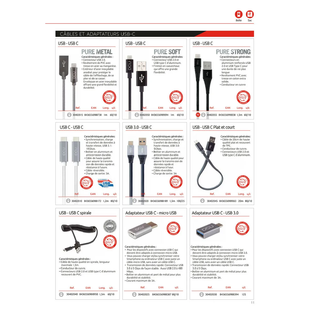 DCU TECNOLOGIC USB 3.1 Type C