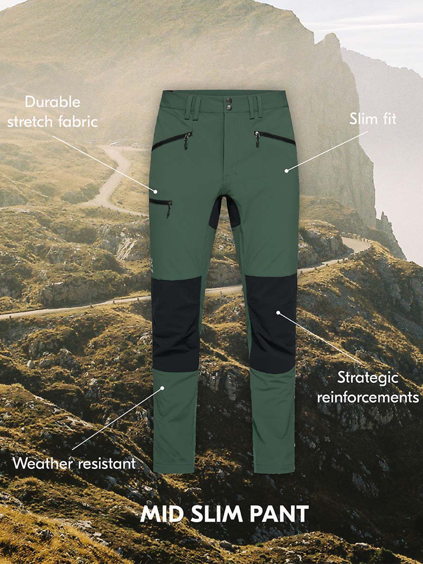 Mid Slim Pant